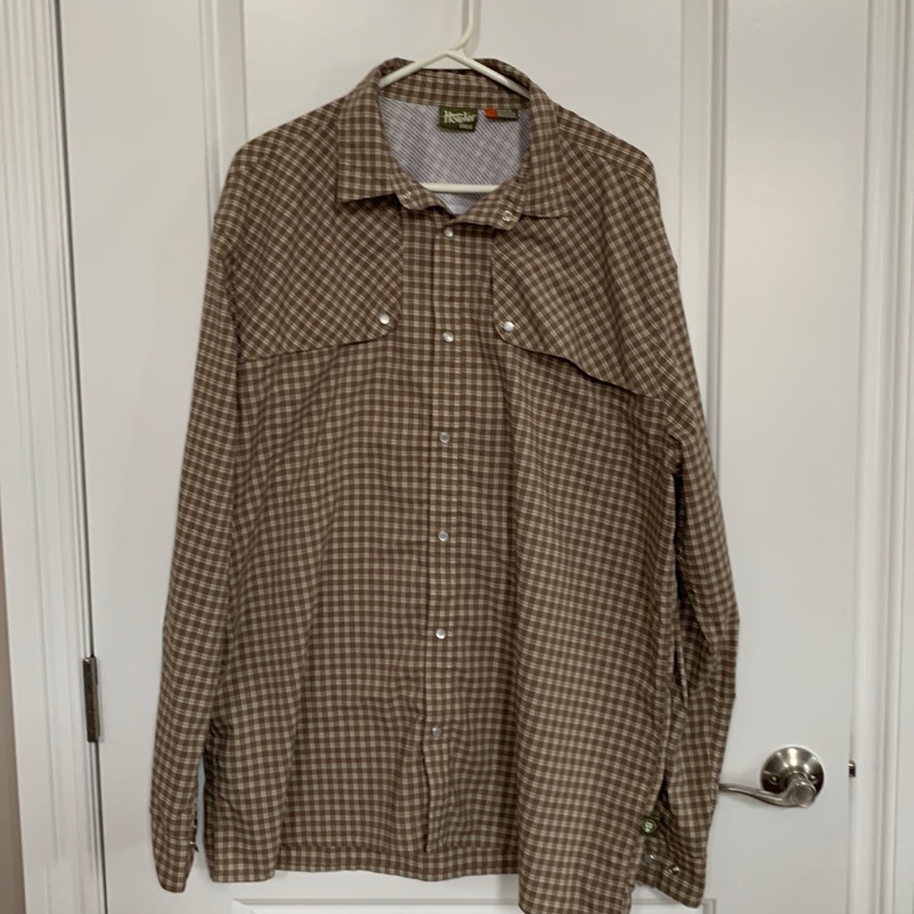 Men’s howler brother XL brown button down